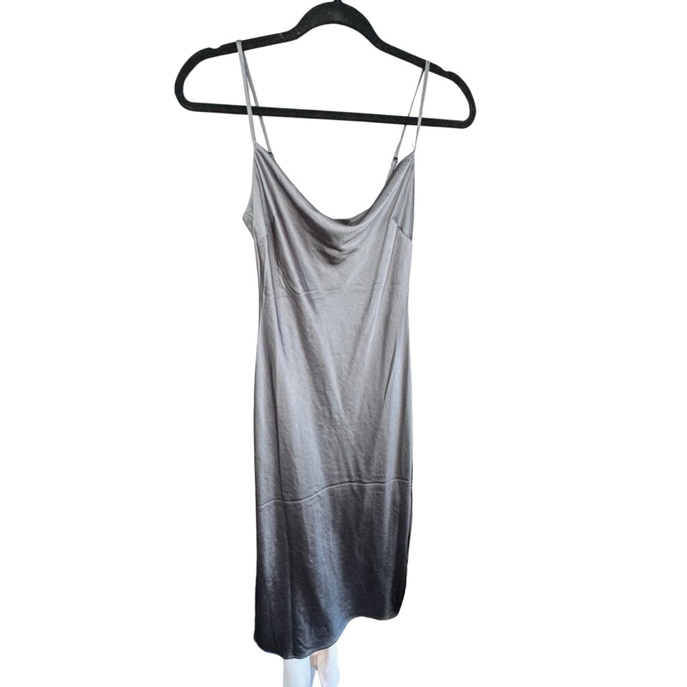 (NWT) EXPRESS Mini Slip Dress Gray Size XS - Picture 8 of 12